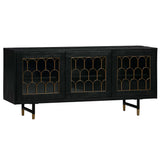 Gatsby Buffet, Black-Furniture - Storage-High Fashion Home