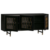 Gatsby Buffet, Black-Furniture - Storage-High Fashion Home