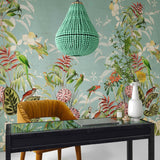Palani Wooden Bead Chandelier-Lighting-High Fashion Home