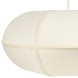 Josephine Oblong Pendant, White