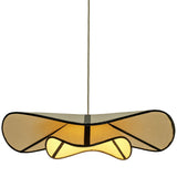 Chapeau Du Matin Pendant, Chocolate Brown/White