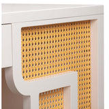 Suzie Executive Desk, Cream-Furniture - Office-High Fashion Home
