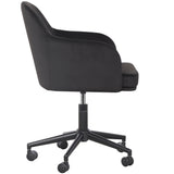Sydney Desk Chair, Black, Set of 2