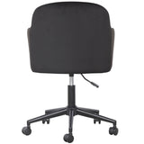 Sydney Desk Chair, Black, Set of 2
