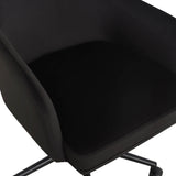 Sydney Desk Chair, Black, Set of 2