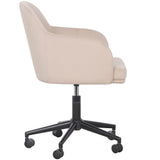 Sydney Desk Chair, Taupe, Set of 2
