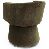 Kristen Rolling Desk Chair, Olive Green