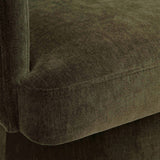 Kristen Rolling Desk Chair, Olive Green