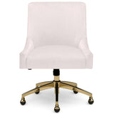 Beatrix Office Swivel Chair, Cream