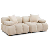 Calliope Modular Loveseat, Off-White