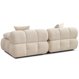 Calliope Modular Loveseat, Off-White