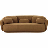 Misty Boucle Sofa, Brown-Furniture - Sofas-High Fashion Home