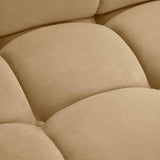 Calliope Modular Loveseat, Cafe Au Lait