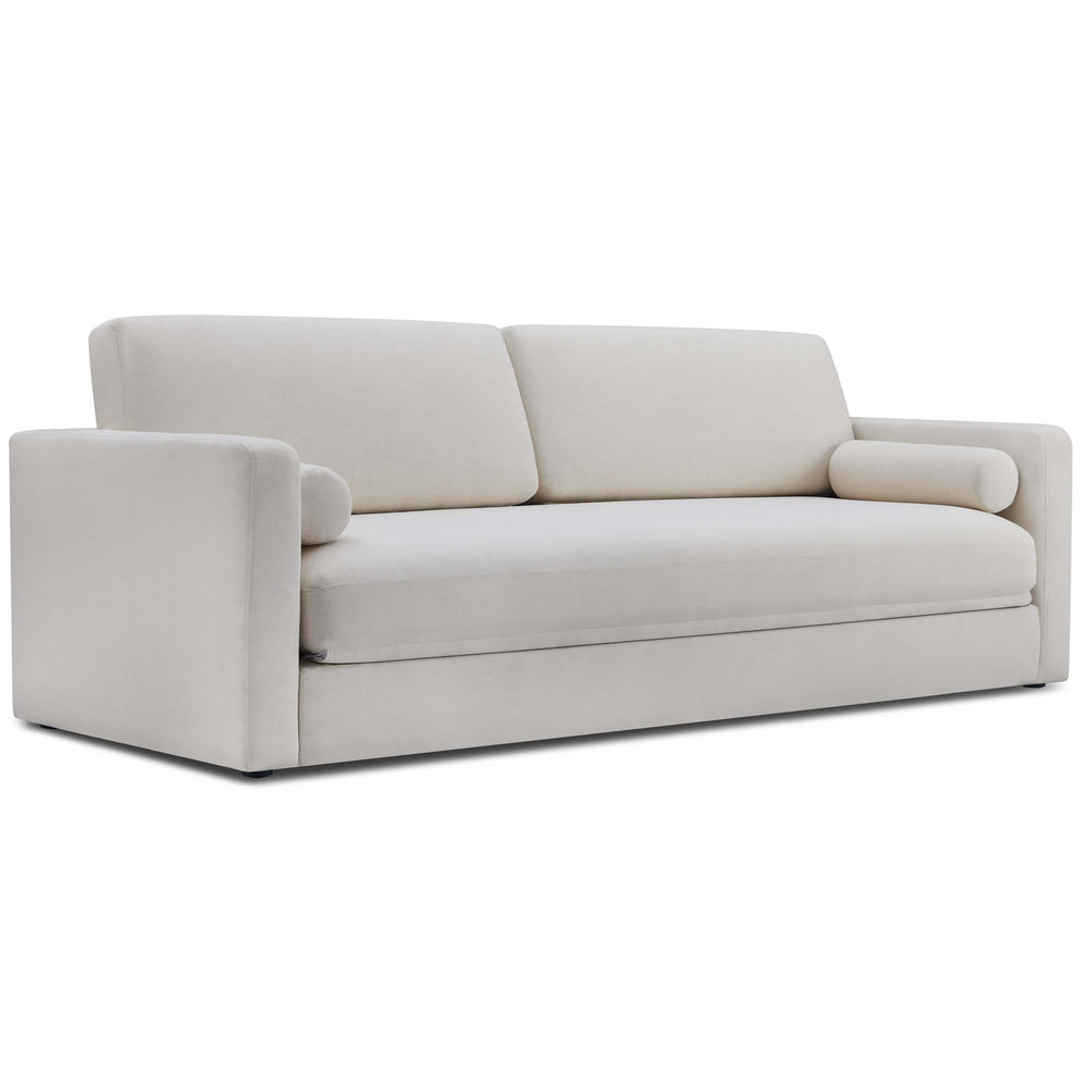 Ryan Sofa Bed, Cream Linen-Furniture - Sofas-High Fashion Home