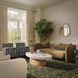 Lou Sofa, Cafe Au Lait-Furniture - Sofas-High Fashion Home