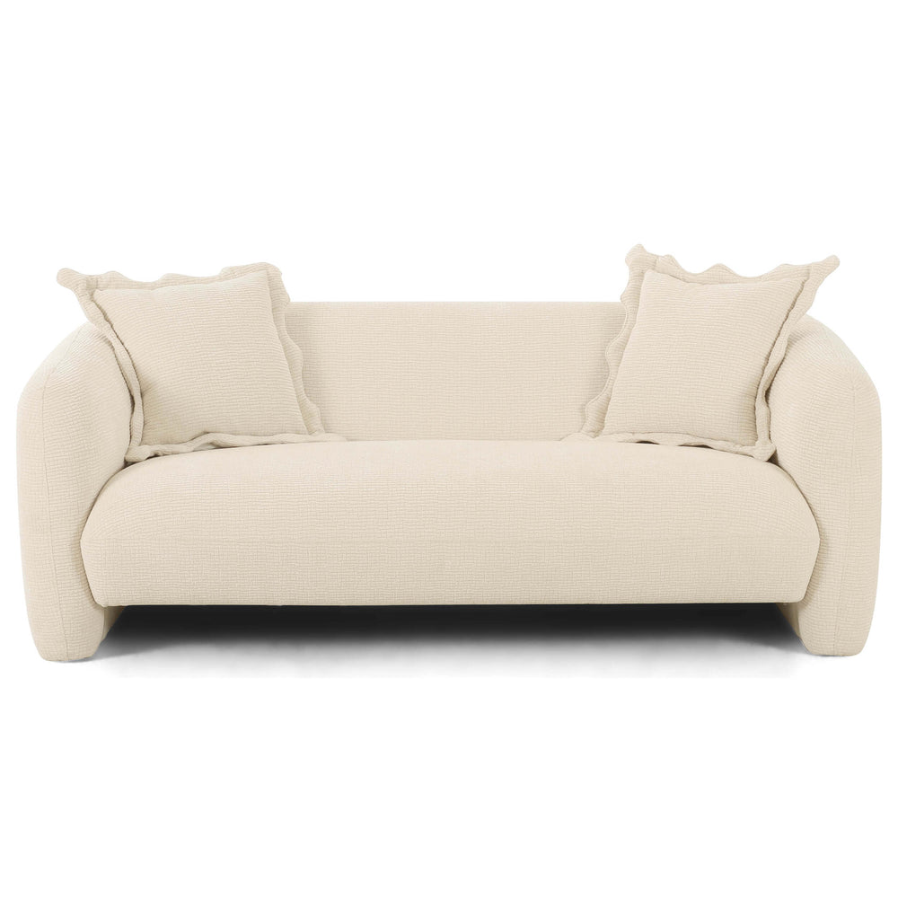 Lou Loveseat, Sandstone-Furniture - Sofas-High Fashion Home
