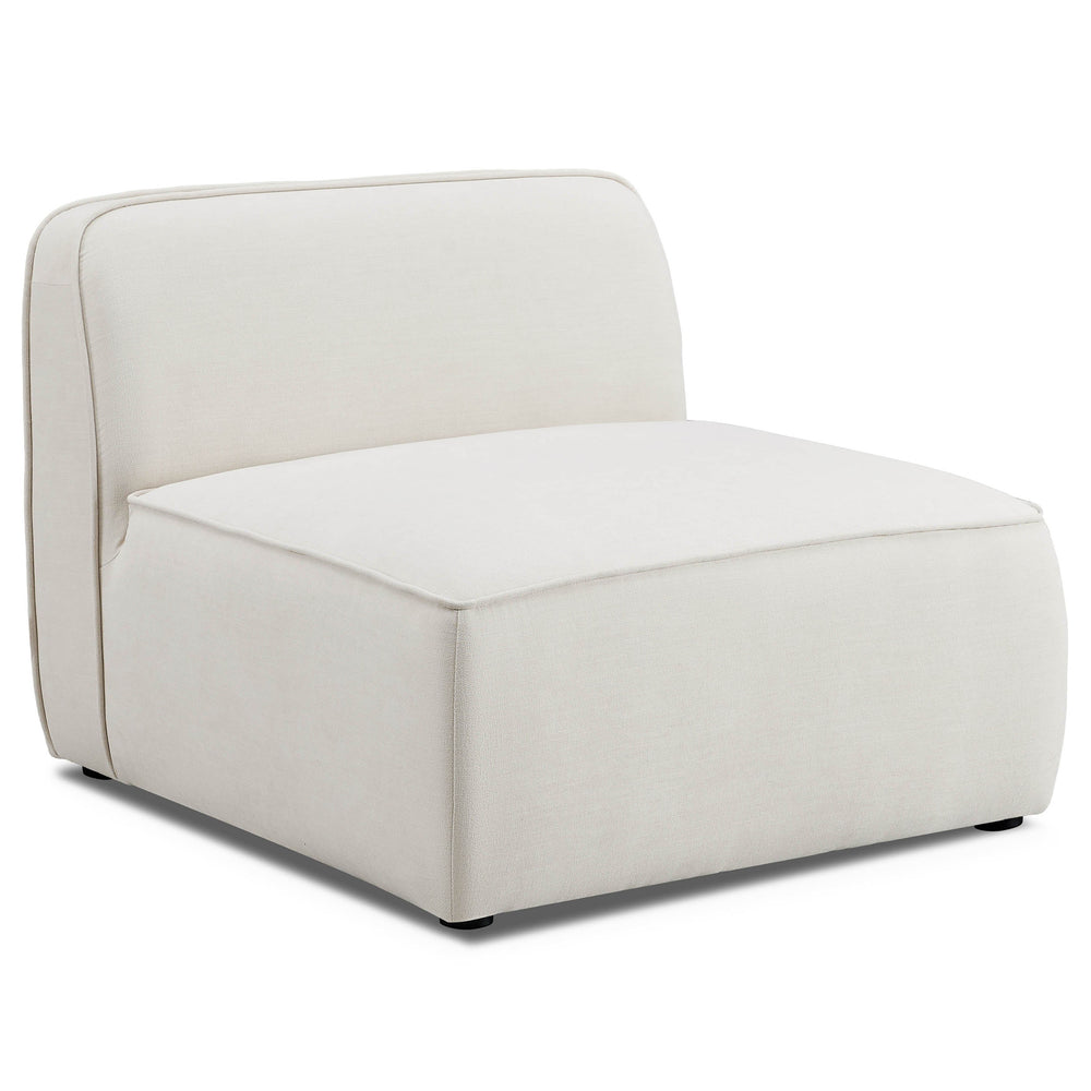Travie Modular Armless Chair, Sand
