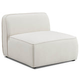 Travie Modular Armless Chair, Sand