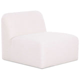 Gorge Armless Chair, Cream