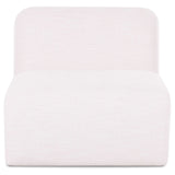 Gorge Armless Chair, Cream
