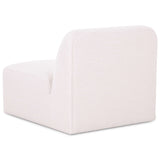 Gorge Armless Chair, Cream