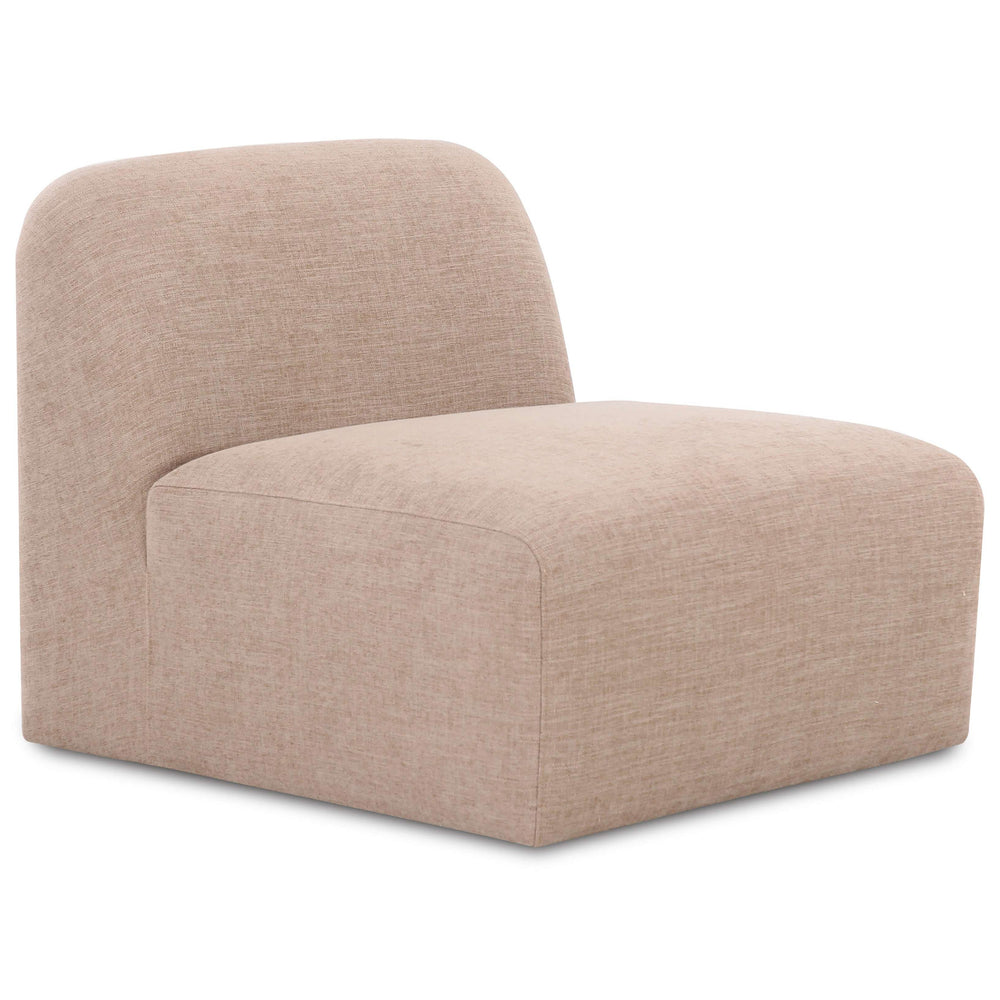 Gorge Armless Chair, Tan