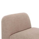 Gorge Armless Chair, Tan