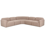 Gorge 5 Piece Sectional, Tan