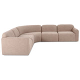 Gorge 5 Piece Sectional, Tan