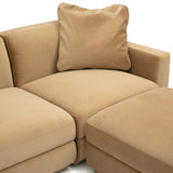 Perry 6 Piece Modular U-Sectional, Tan