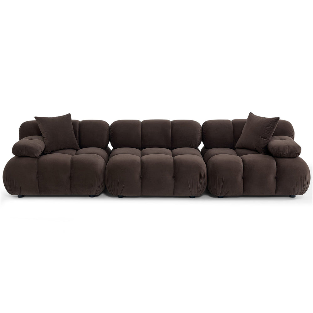 Calliope Modular Sofa, Dark Brown