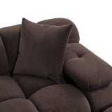Calliope Modular Sofa, Dark Brown
