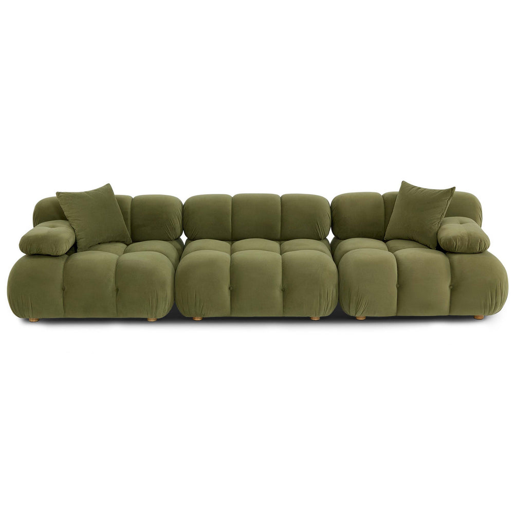 Calliope Modular Sofa, Olive Green