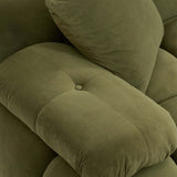Calliope Modular Sofa, Olive Green