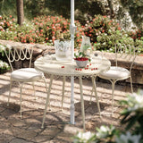 Erica Outdoor Chair, Pink-Furniture - Chairs-High Fashion Home
