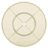 Erica Outdoor Cafe Table, Cream-Furniture - Accent Tables-High Fashion Home