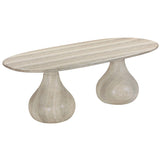 Smooch Oval Dining Table by TOV Furniture