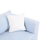Salty Outdoor Sofa, Blue Light