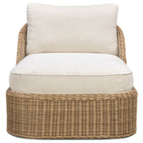 Axel Outdoor Lounge Chair, Cream