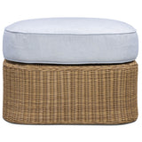 Axel Outdoor Ottoman, Blue