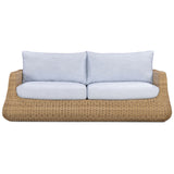 Dana Outdoor Sofa, Light Blue