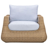 Dana Outdoor Chair, Light Blue