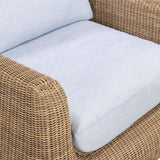 Dana Outdoor Chair, Light Blue