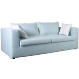Salty Outdoor Sofa, Blue Striped