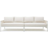 Dunes Outdoor Sofa, Cream-Furniture - Outdoor-High Fashion Home