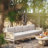 Dunes Outdoor Sofa, Cream-Furniture - Outdoor-High Fashion Home