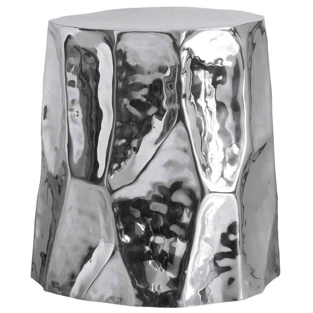 Forma Side Table, Chrome