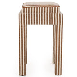 Kora Accent Stool, Brown