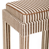 Kora Accent Stool, Brown