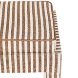 Kora Accent Stool, Brown